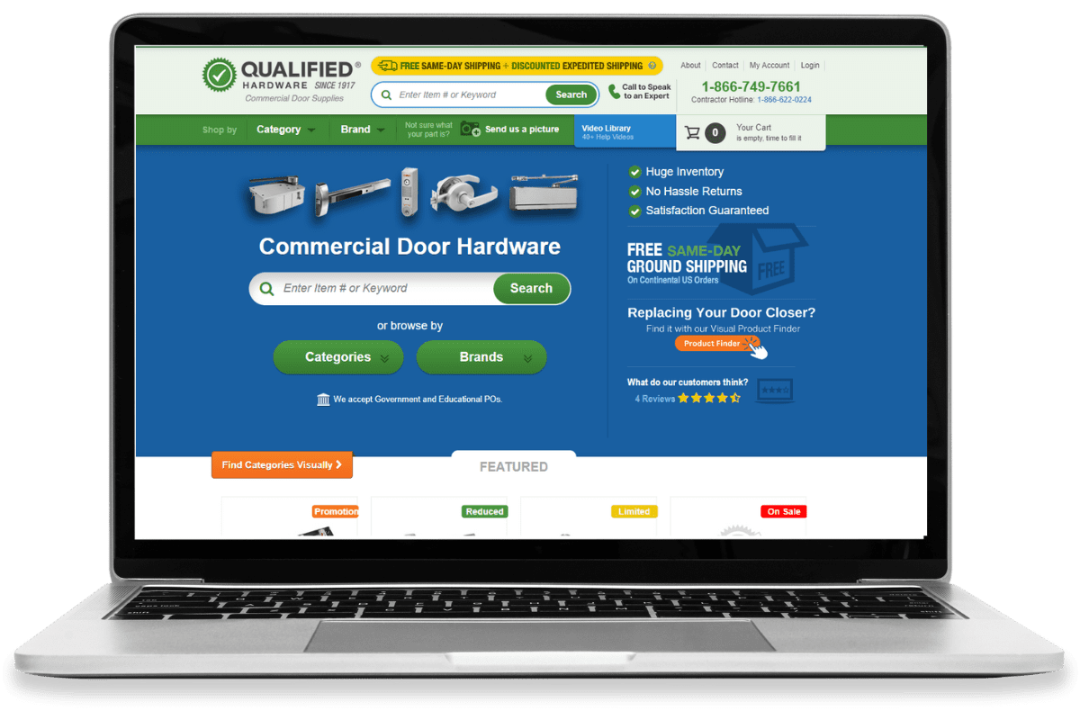 Qualified Hardware Commercial Door Supplies and Parts Blog